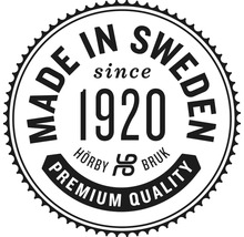 Dubbelgunga HÖRBY CanCan Classic gungbräda silver/svart-thumb-4