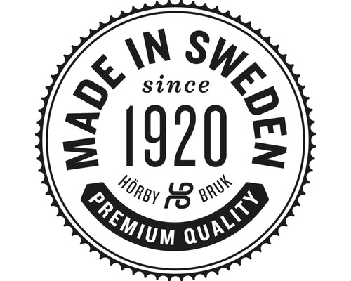 Tillverkad i Sverige sedan 1920 Hörby Bruk Premiumkvalitet