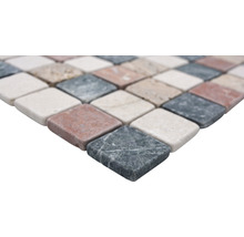 Mosaikplatta av natursten