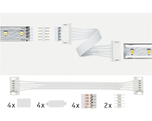LED-stripanslutning och tillbehör