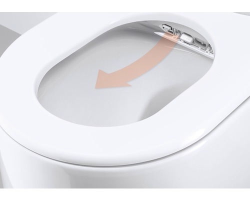 Toalettsits med mjukstängning