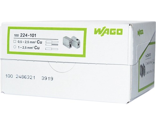 Förpackning Wago kopplingsklämmor