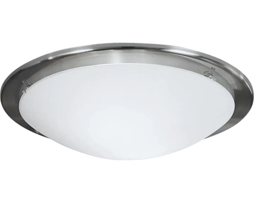 Taklampa med metallram och lampskärm