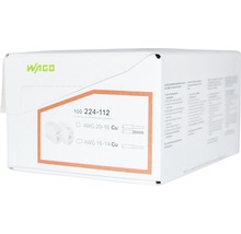 Förpackning med Wago kopplingsklämmor