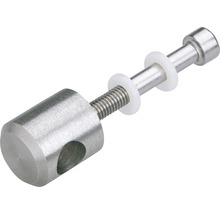 Fästelement av metall med gänga och brickor