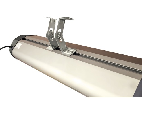 Närbild av ett markisfäste.