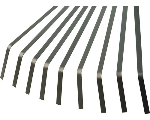 Metallpinnar för räfsor