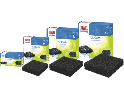 Juwel bioCarb aktivt kolfilter i olika storlekar för akvarier