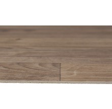 Närbild av laminatgolv med träutseende