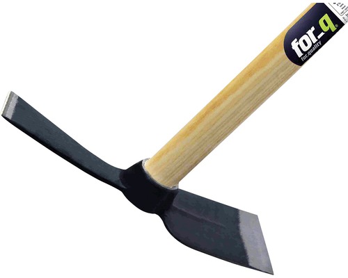 for_q Logo Hacka med träskaft
