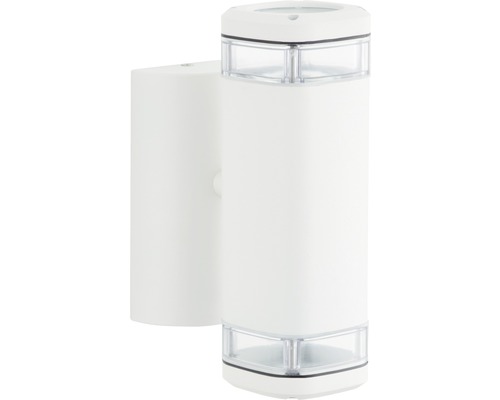 Vit vägglampa för utomhusbruk