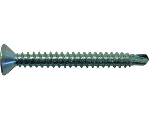 Metallskruv med försänkt huvud