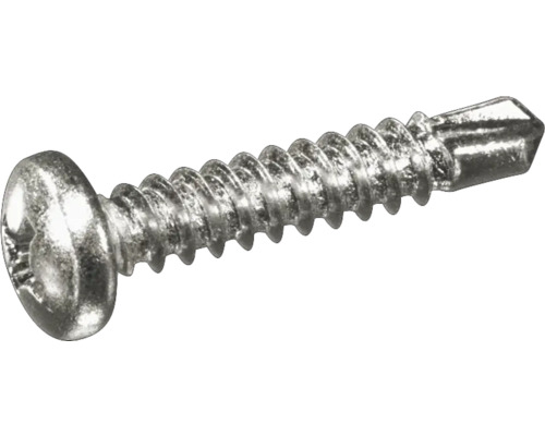 Plåtskruv med försänkt huvud