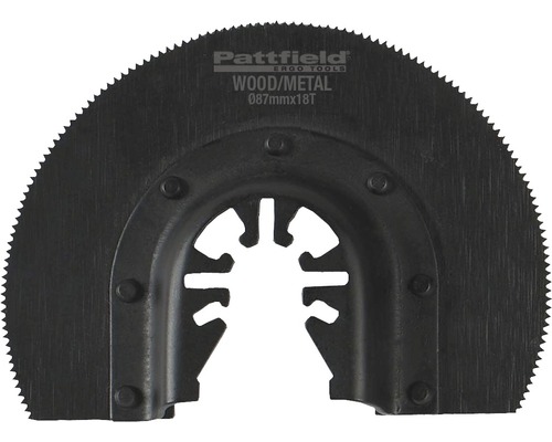 Pattfield sågblad för trä och metall med en diameter på 87 millimeter