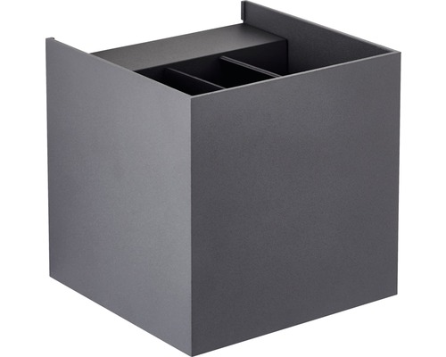 Kubisk vägglampa för utomhusbruk