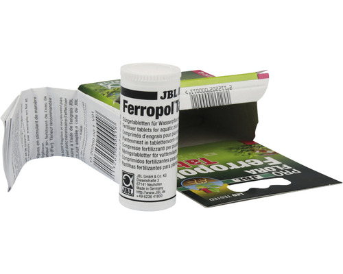 JBL Ferropol Tabs gödningstabletter för vattenväxter