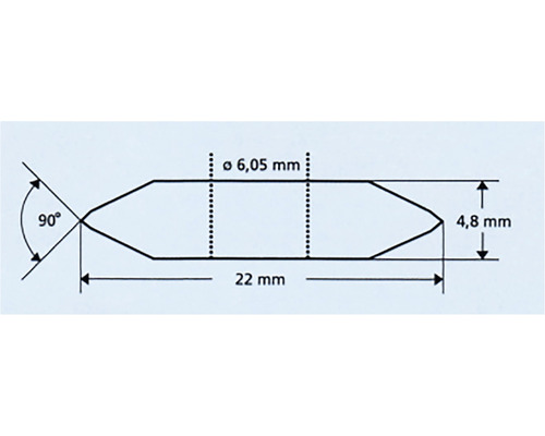 Teknisk ritning med produktmått