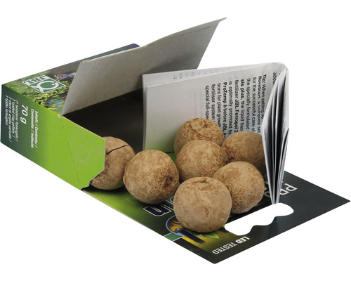 JBL The 7 Balls gödselkulor i öppen förpackning