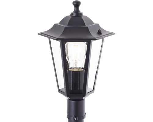 Lyktstolpe med glödlampa