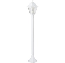 Vit utomhusstående lampa