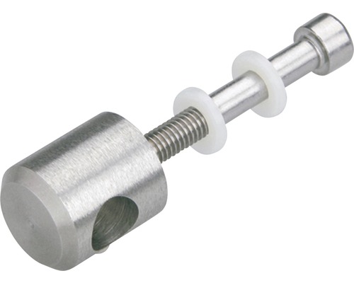 Avståndsstycke av rostfritt stål med brickor