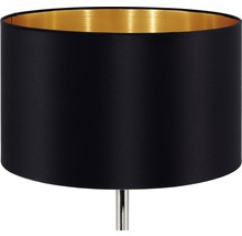 Lammskärm i cylinderform, insida i guldoptik