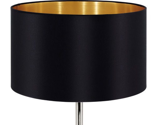 Lammskärm i cylinderform, insida i guldoptik