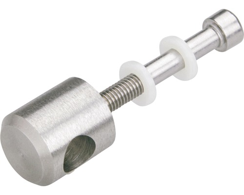 Metallfäste med gänga och brickor