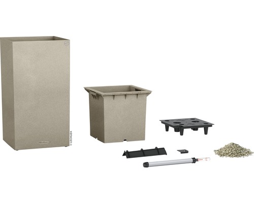 Lechuza Classico blomkruka med bevattningssystem och tillbehör