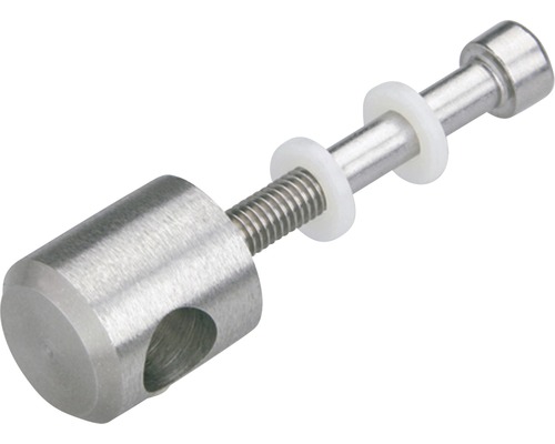 Avståndshållare av rostfritt stål med skruv och brickor