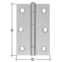 Dörr gångjärn med dimensioner