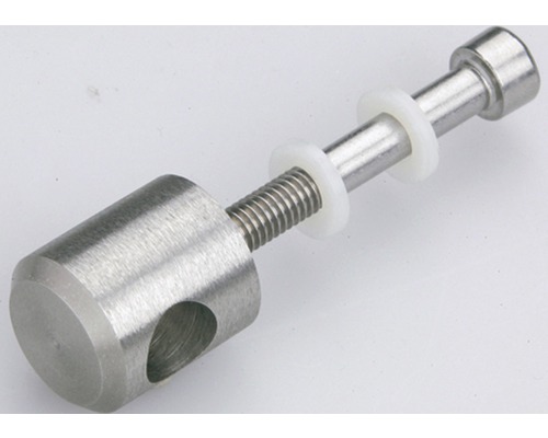 Metall distans med gänga och brickor