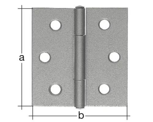 Dörrband med måttindelning a och b.