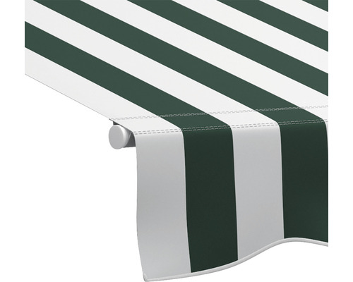 Markisduk med randigt mönster