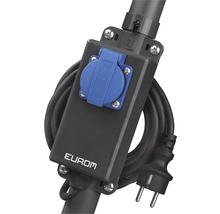 Eurom Logo Strömkabel med kopplingsdosa