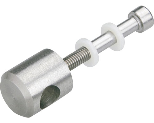 Fästbult i rostfritt stål med brickor