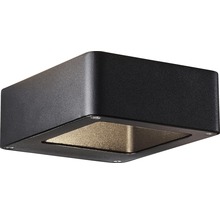 Vägglykta LALUMI Golda LED 6,9W 500lm IP44 svart