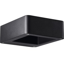 Vägglykta LALUMI Golda LED 6,9W 500lm IP44 svart