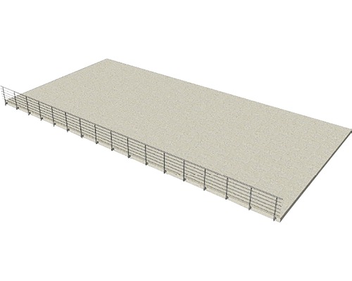 Fallskydd för platta tak