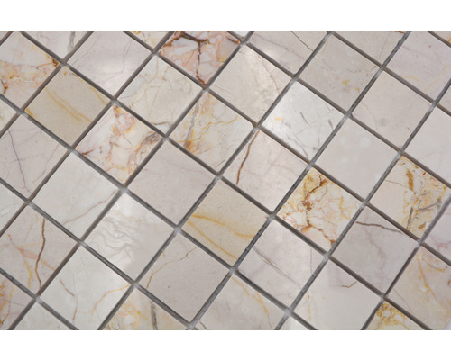 Mosaikplatta av marmor