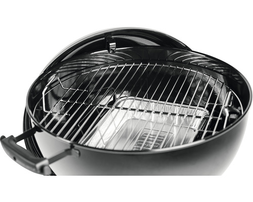 Klotgrill med grillgaller och droppbricka