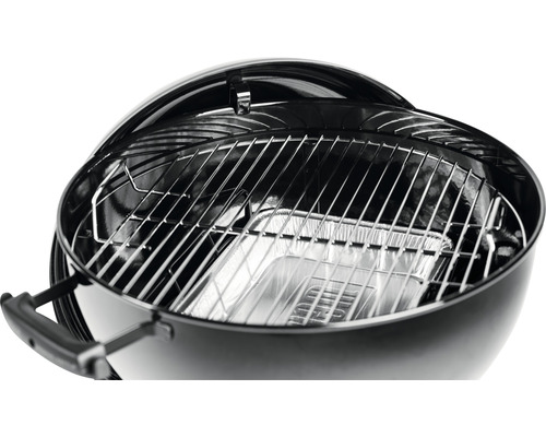 Klotgrill med grillgaller och aluminiumform