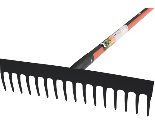 Trädgårdsräfsa med skaft