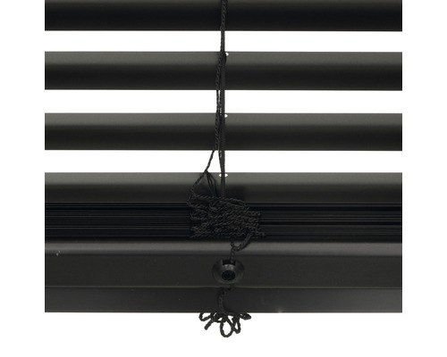 Närbild av persienn med dragsko