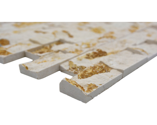 Naturstensbeklädnad med rektangulärt mönster