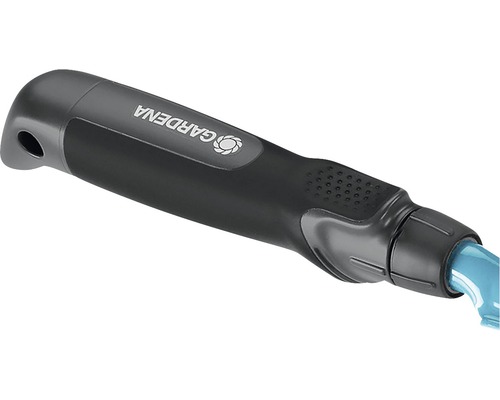 Detaljvy av Gardena slangkoppling