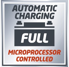 Automatisk laddning med mikroprocessorstyrning