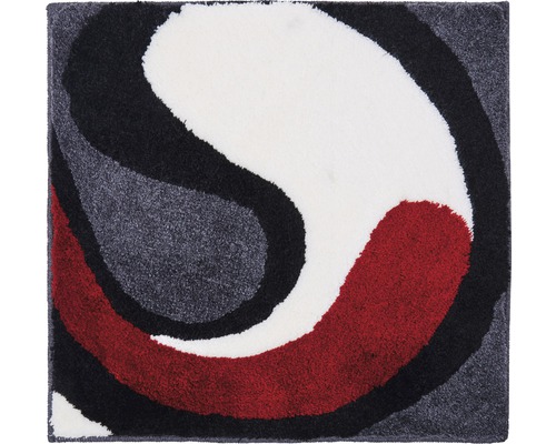 Fyrkantig matta med abstrakt mönster