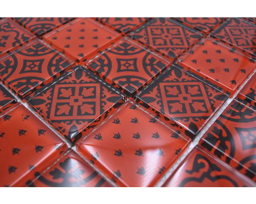 Mosaikplattor med geometriska mönster