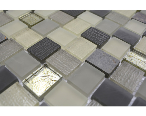 Mosaikplattor med kvadratiska element